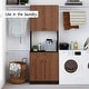 preview thumbnail 28 of 30, Living Skog Scandi Pantry Kitchen Storage Cabinet