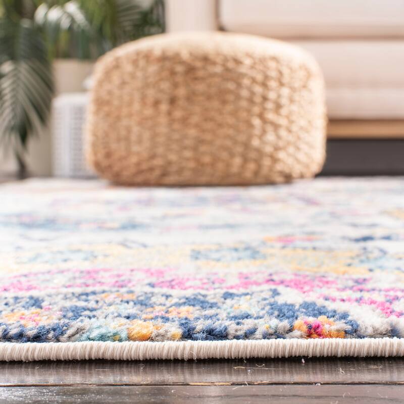SAFAVIEH Madison Belle Boho Glam Paisley Pattern Area Rug