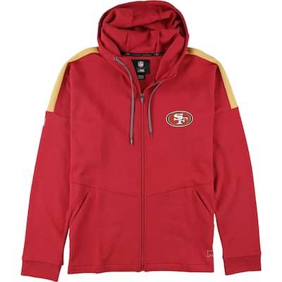 G-III Sports Mens San Francisco 49ers Hoodie Sweatshirt,, Red, Large