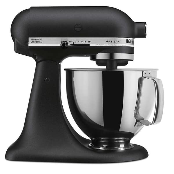 KitchenAid Artisan Series 5 Quart Tilt-Back Head Stand Mixer - Matte Black