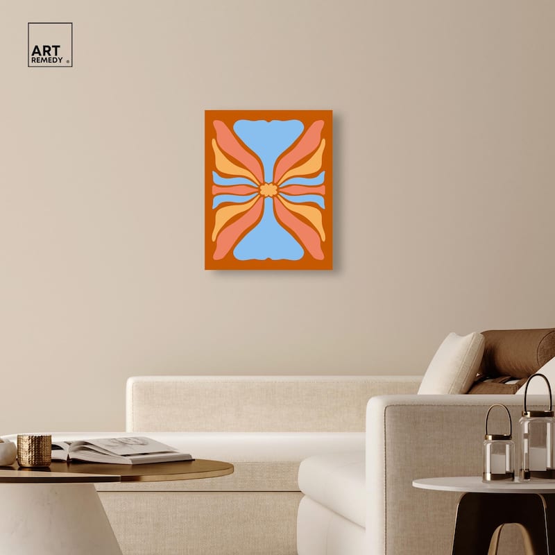 Conception de Fleurs Canvas by Art Remedy, Gallery Wrapped