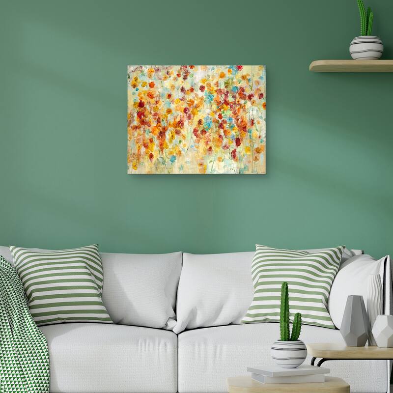 Tuileries by Jill Martin Canvas Art Print