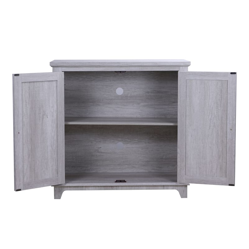 Elegant sideboard with 2 acrylic mirrored doors Sideboard and Buffet