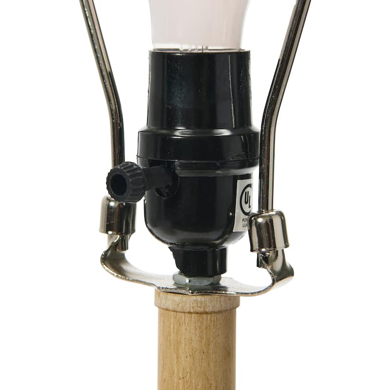 12" Round Cement Desk Lamp