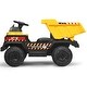 preview thumbnail 3 of 4, 12V Battery Kids Ride On Dump Truck with Electric Bucket - 42.5" x 25.5" x 23" (L x W x H)