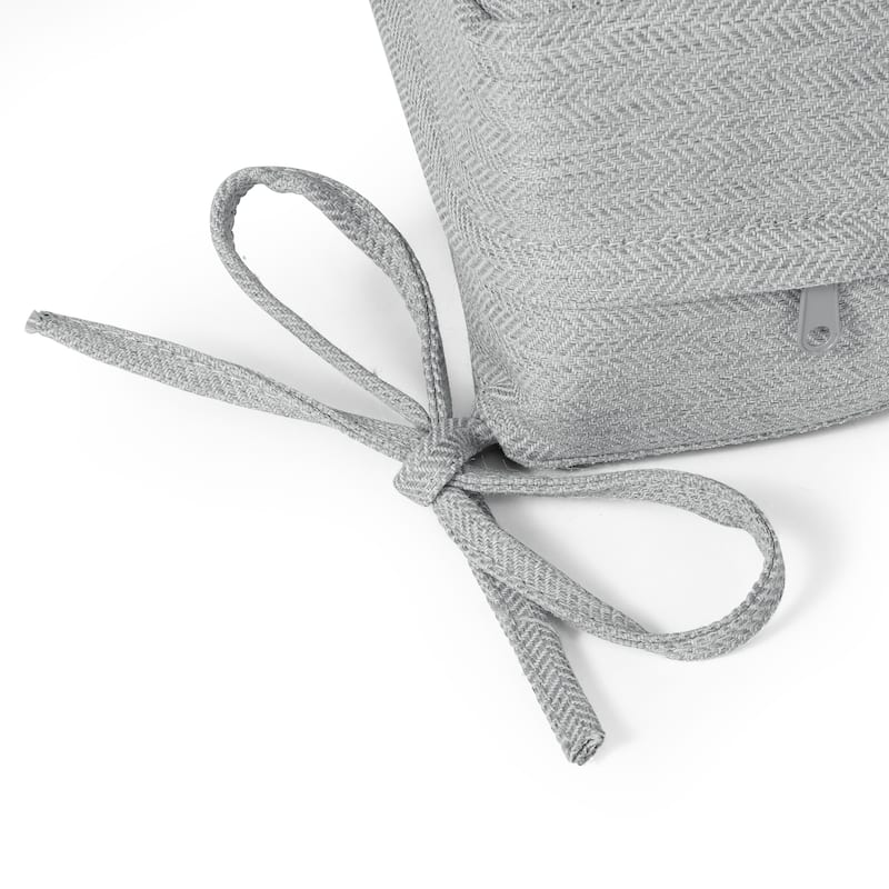 Endless Outdoor Patio Love Seat with Black Frame