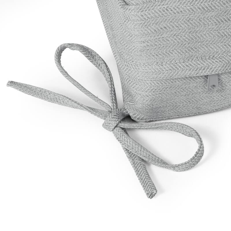 Endless Patio Sectional 3-Piece Deep Seating Set with Black Frame