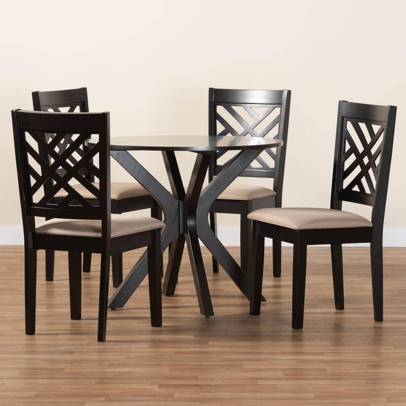Norah Modern and Contemporary 5-Piece Dining Set