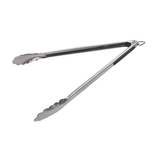 Grill Pro 40259 Stainless Steel Barbecue Tongs, 15