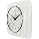 preview thumbnail 43 of 146, Infinity Instruments Retro 9.25-inch Square Wall Clock - 9.25 x 1.875 x 9.5