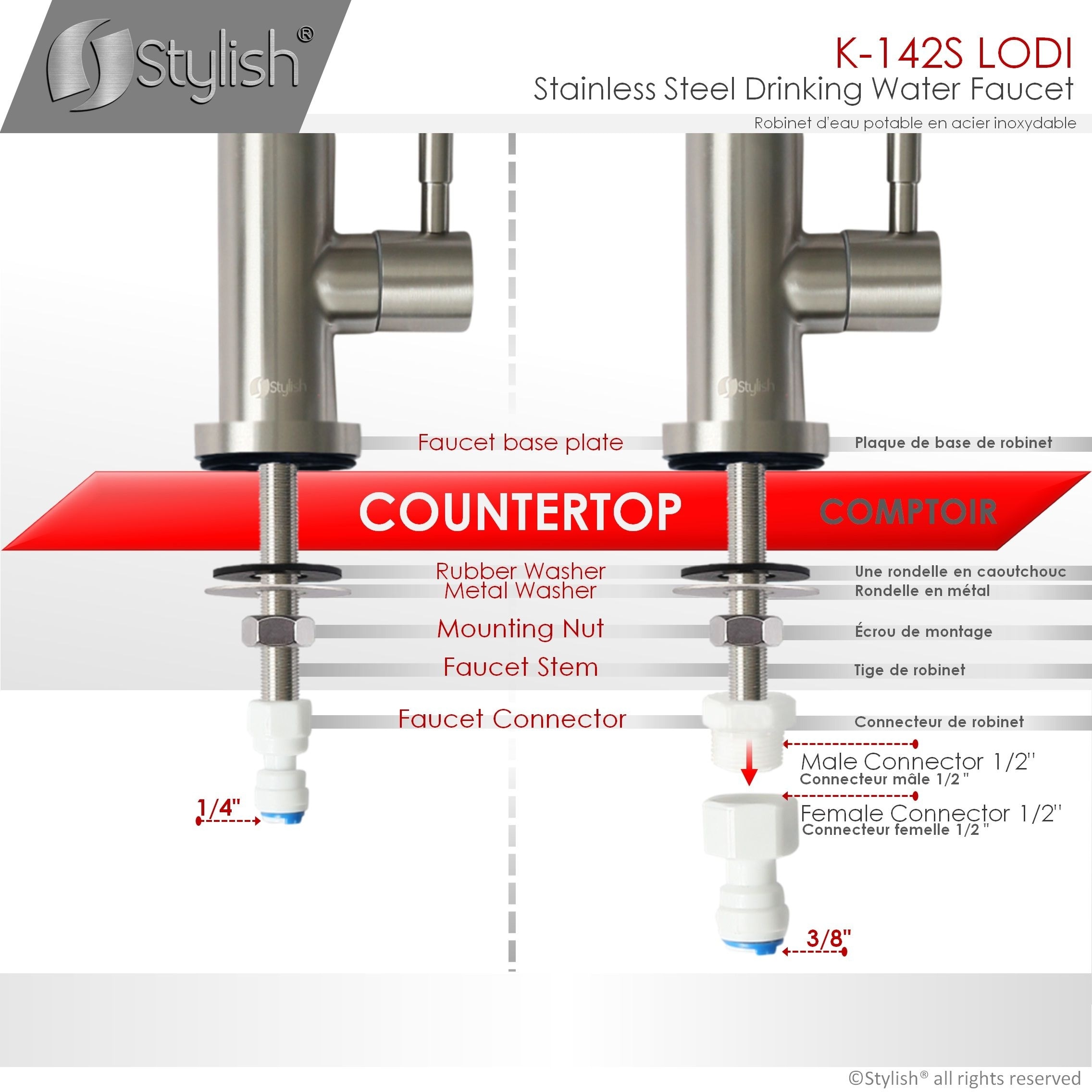 Kitchen Sink Drinking Water Faucet, Commercial Water ...