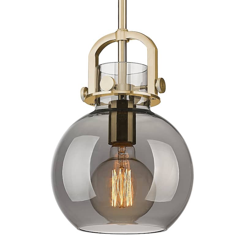 Innovations Lighting 410-1SS-G410-8SM Newton Sphere 8" Wide Mini - Champagne Bronze