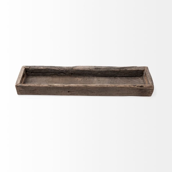 Meduim Natural Brown Reclaimed Wood With Grains And Knots Highlight Tray Meduim Natural Brown Reclaimed Wood With Grains And Knots Highlight Tray