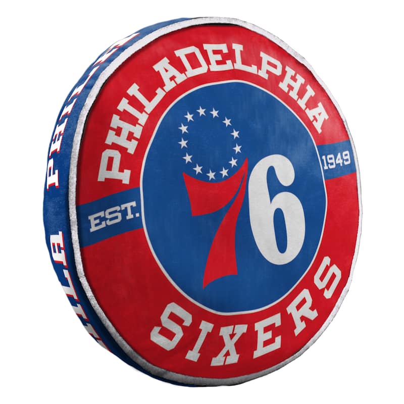 NBA Philadelphia 76ers 15 Inch Travel Cloud Pillow