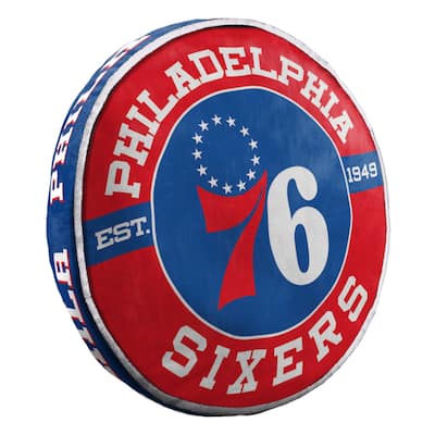 NBA Philadelphia 76ers 15 Inch Travel Cloud Pillow