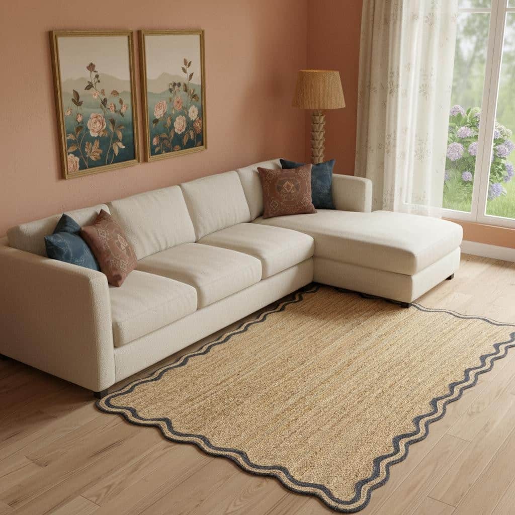 HomeRoots Solid Color Bohemian Rectangle Area Rug - 8' X 10'