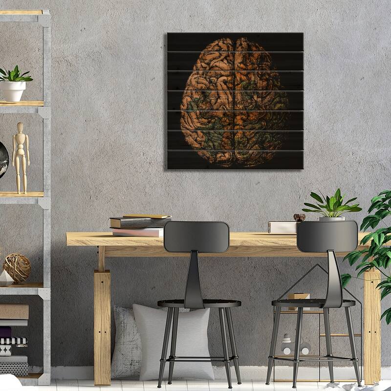 Always On My Mind Print On Wood by Tobias Fonseca - Multi-Color
