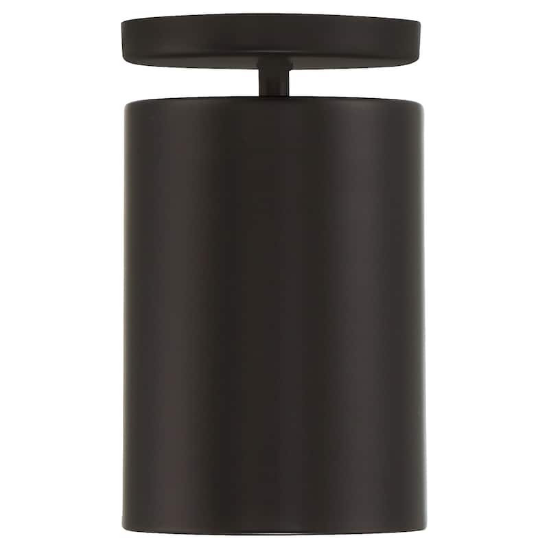 Pint Outdoor LED Flush Mount - Matte Black