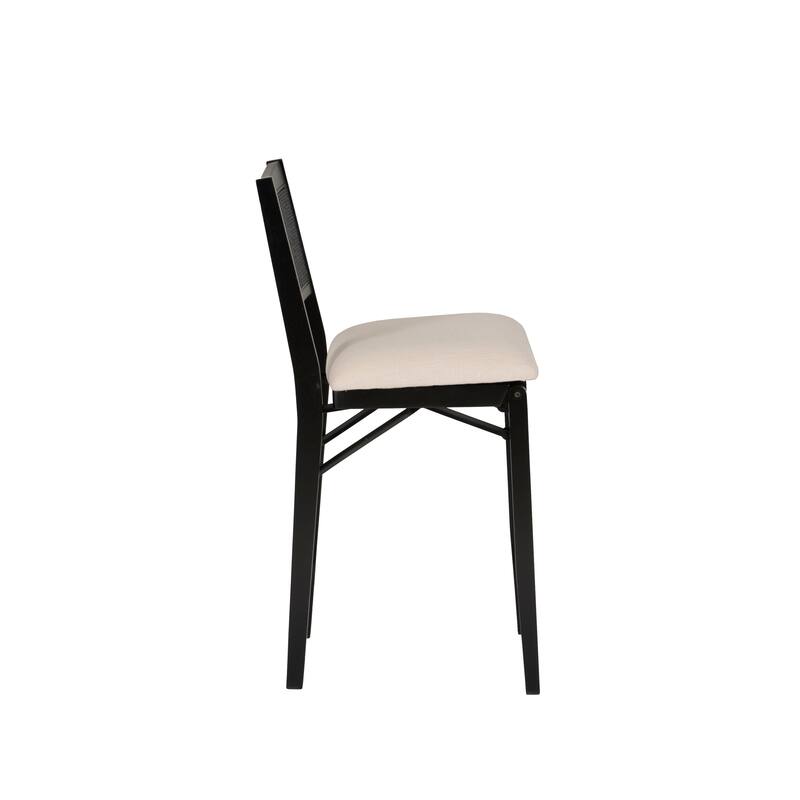 Linon Bauer Cane Back Folding Counter Stool
