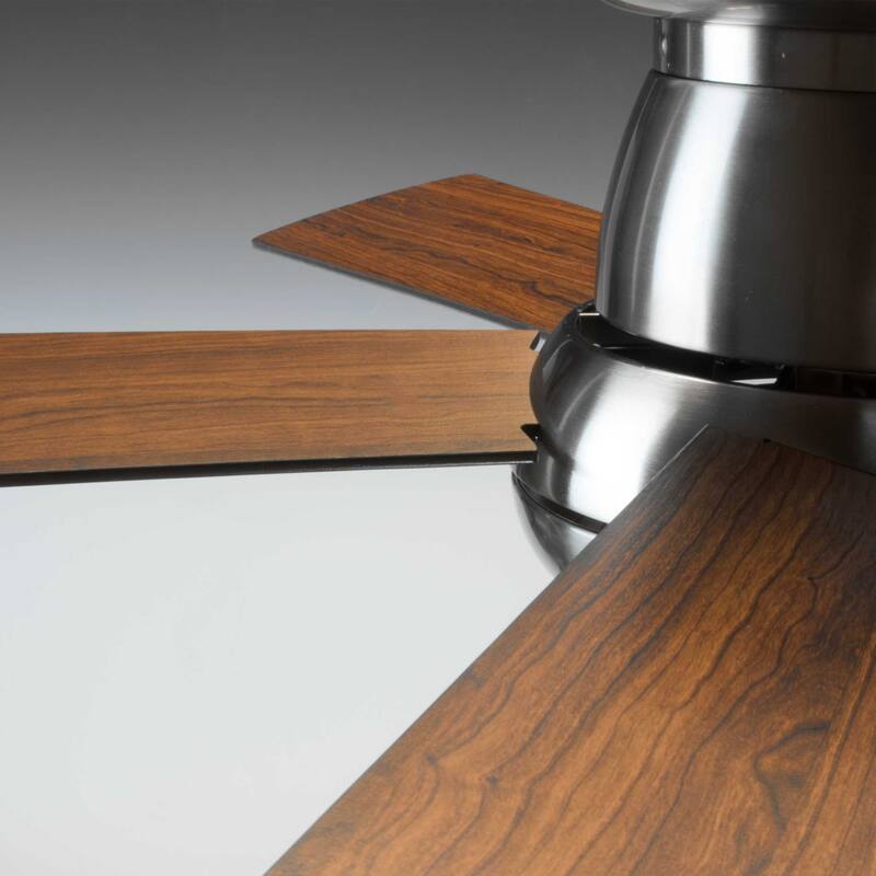 Progress Lighting Vox 52" 5 Blade Hugger Ceiling Fan with LED Light