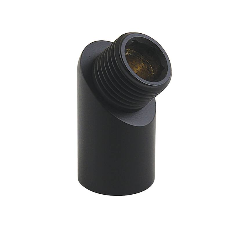 Kingston Brass Shower Scape Wall Mount Supply Elbow - Matte Black