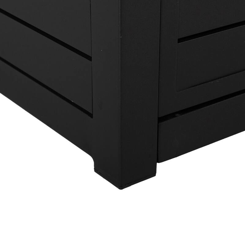 Rectangular Aluminum Fire Pit Bar Table with Lid Chelsea Series