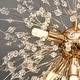 preview thumbnail 48 of 79, 8/9/12/16-Light Modern Linear Sputnik Firework Dandelion Crystal Chandelier