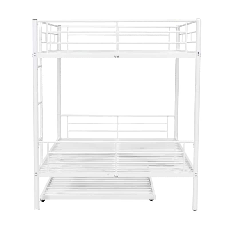 Full Over Full Bunk Bed with Trundle