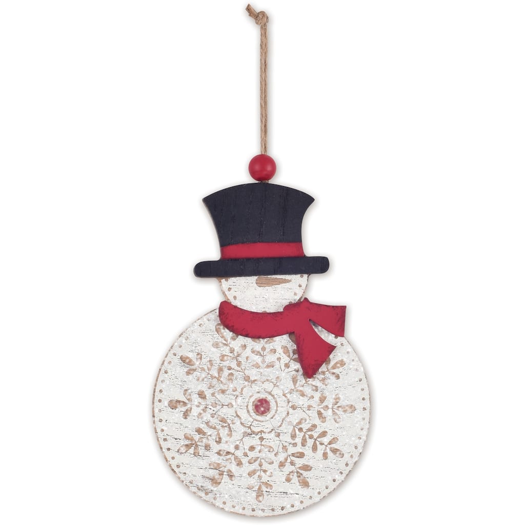 Snowman Ornament -Set of 6