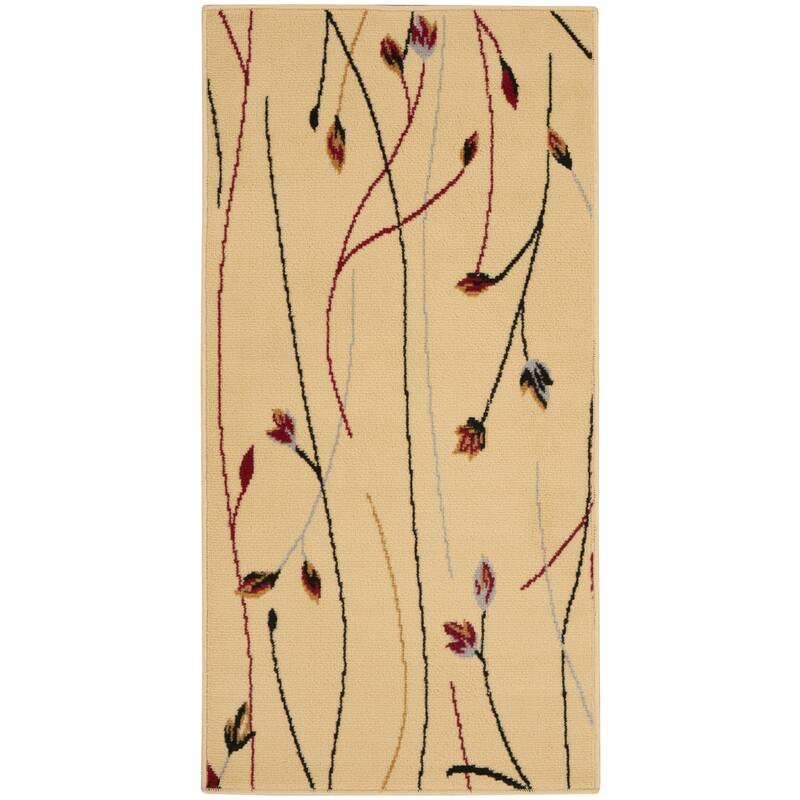 Nourison Grafix Floral Botanical Transitional Area Rug