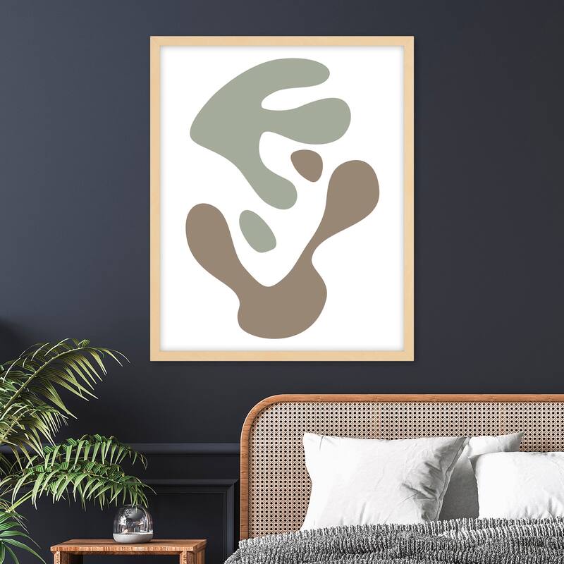 Nature Creative - Modern Abstracts 9 - Framed Wall Art