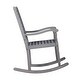 preview thumbnail 18 of 27, Middlebrook Surfside Acacia Wood Outdoor Rocking Chair