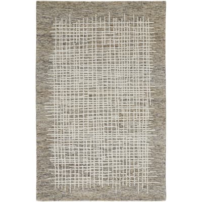 Wixo Stain Resistant Area Rug By HomeRoots - 2' x 3'