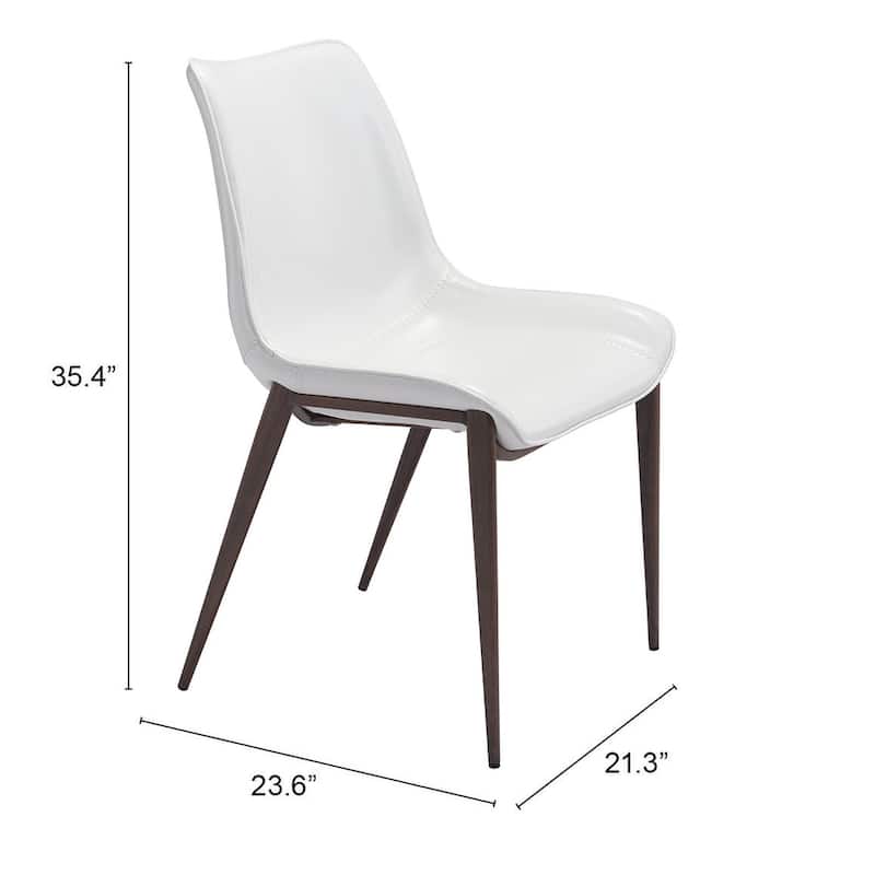 Magnus Dining Chair (Set of 2) - Product (in) : 21.3" W x 23.6" D x 35.4" H