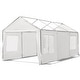preview thumbnail 39 of 81, Heavy-Duty Metal Carport with Upgraded Galvanized Steel Roof – Ideal Shelter for Cars, Boats, and Tractors
