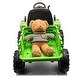 preview thumbnail 57 of 98, 12V Farm Vehicle Ride-On Car with Remote Control, LED Lights, and Realistic Design