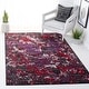 preview thumbnail 5 of 87, SAFAVIEH Skyler Nemesia Modern Rug 3' x 5' - Black/Purple - Rectangle