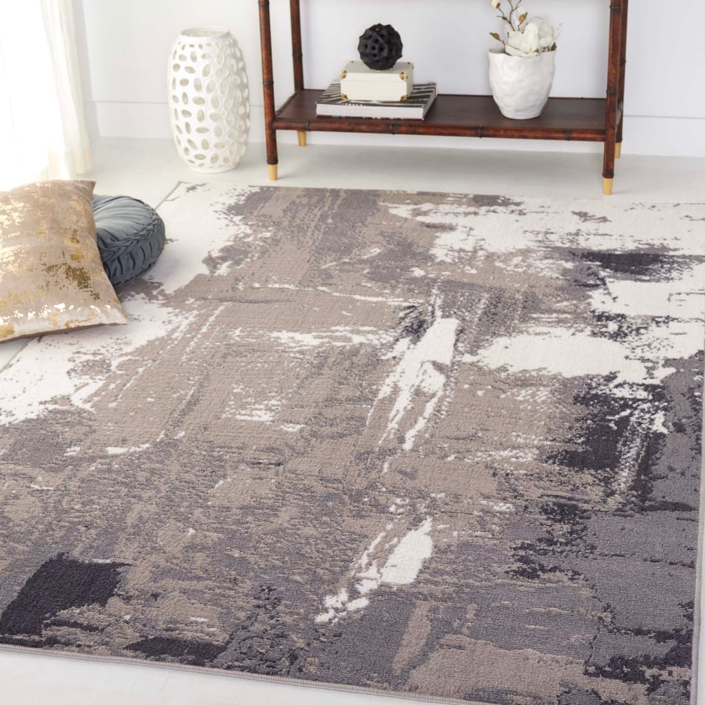 SAFAVIEH Pyramid Kyung Modern Abstract Rug