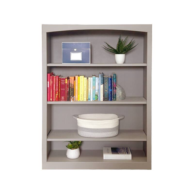 Arch+Haven Solid Wood Bookcase 36 x 48