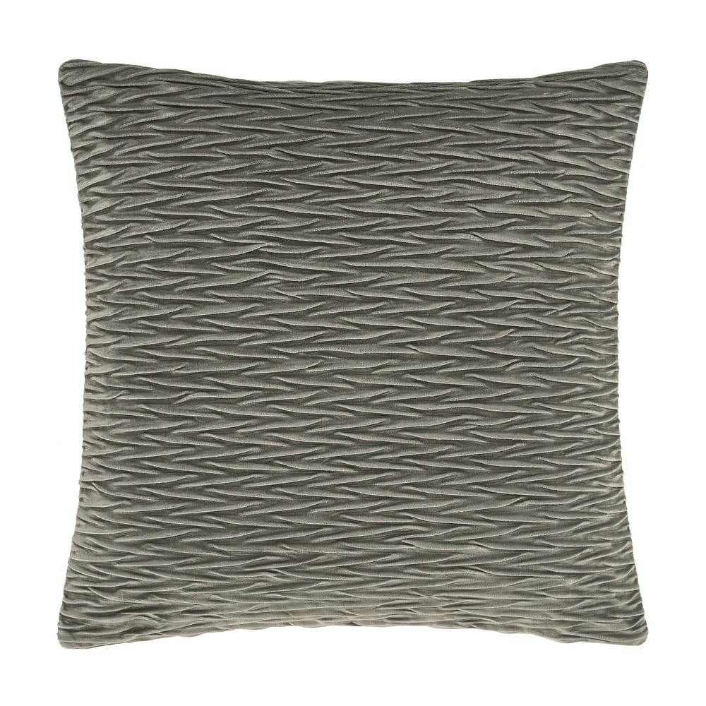 Townsend Ripple Pillow 20" Square Decorative Throw Pillow Cover