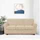 preview thumbnail 22 of 25, Subrtex Jacquard Damask Sofa Slipcover Cover with 3 Separate Cushion Cover Linen