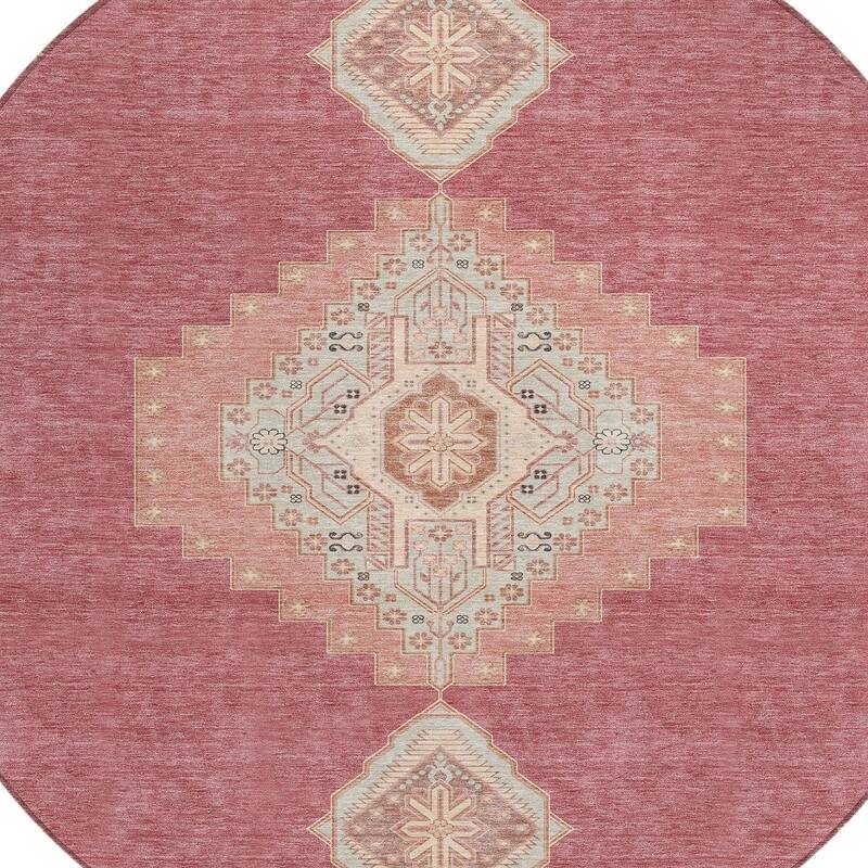 HomeRoots Oriental Traditional Rectangle Outdoor Rug