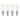 Light Society Tabby Dimmable T8 LED Filament Light Bulb - Set of 4 - Clear