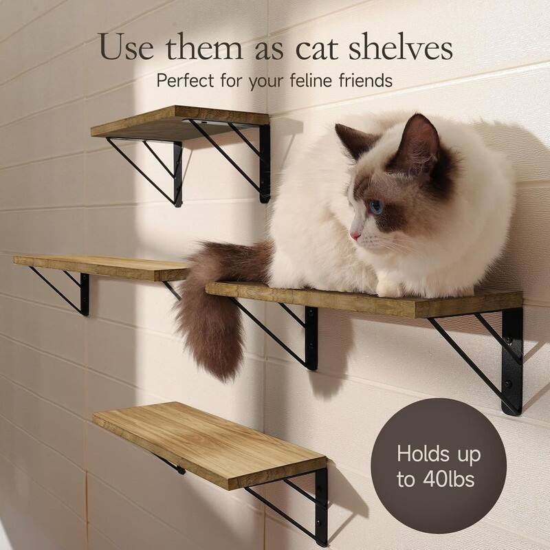 Wall Shelves for Bedroom Decor, Floating Shelves - 5.5"D x 16.5"W x 2.4"H