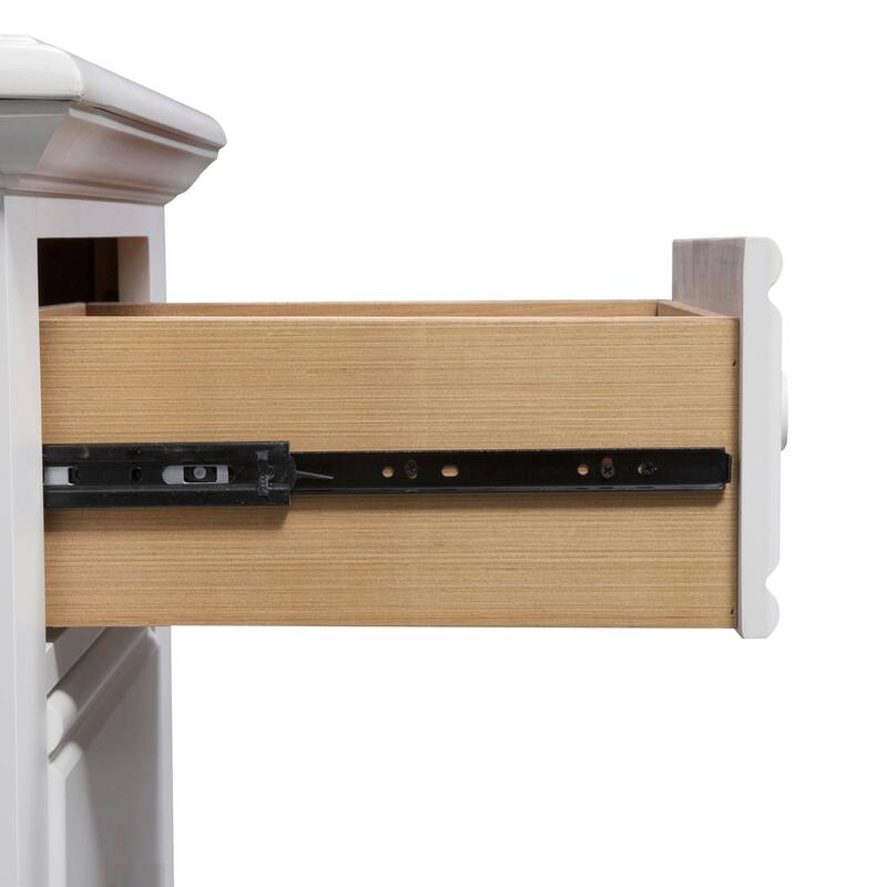 Summer House Oyster White 2 Drawer Night Stand