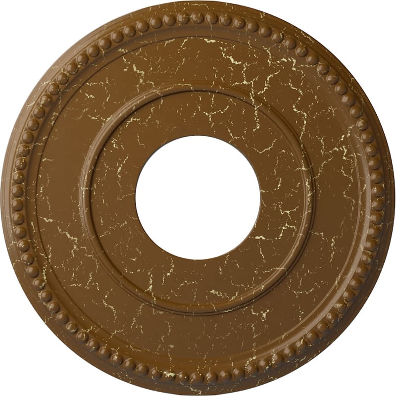 12 1/2"OD x 3 7/8"ID x 3/4"P Bradford Ceiling Medallion