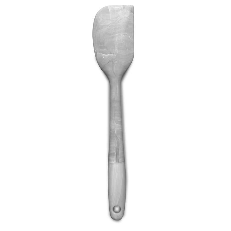 Norpro 8.25-inch Silicone Mini Spatula, Gray Marble Pattern