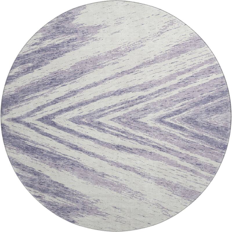 Premium Washable Super Soft Modern Chevron Mayfield Rug