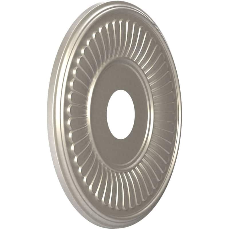 3 1/2" Inside Diameter - Berkshire Thermoformed PVC Ceiling Medallion