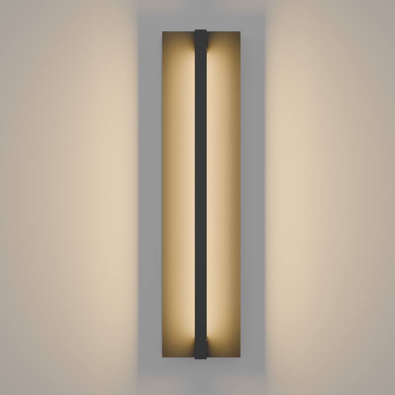 Long Outdoor Wall Lights Waterproof Modern Exterior Lighting Fixtures